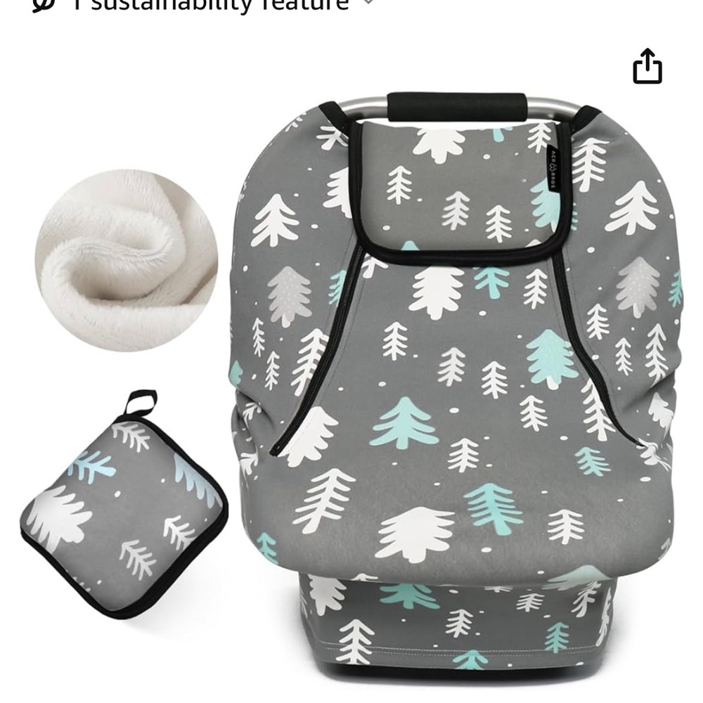 Baby car seat cover